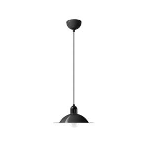 Stilnovo Lampiatta Lámpara colgante LED, Ø 28cm, negra