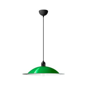 Stilnovo Lampiatta Lámpara colgante LED, Ø 50cm, verde