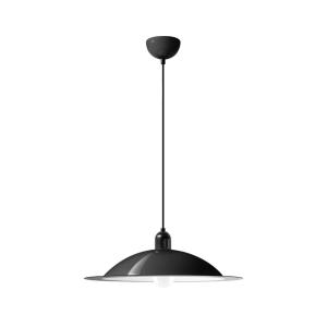 Stilnovo Lampiatta Lámpara colgante LED, Ø 50cm, negra