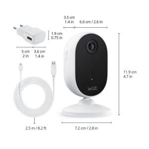 WiZ Indoor Security cámara con Wi-Fi