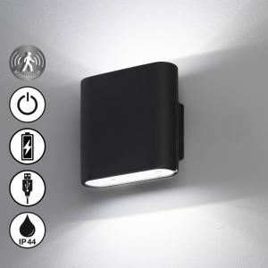 FH Lighting Aplique LED batería Magnetics 2 luces anchura 1…