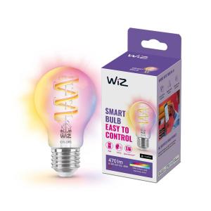 WiZ A60 bombilla LED filamento WiFi E27 6,3W RGBW