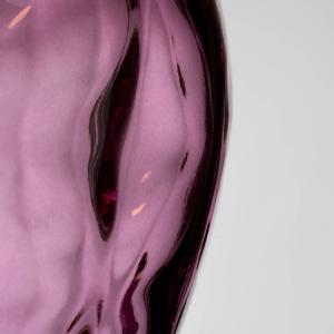 Quintiesse Lámpara de mesa Samara, Ø 45,7 cm, rosa, tela, c…