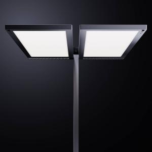 Regent Lighting Lightpad LED 2 centro pie plata