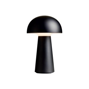 Lámpara de mesa Lindby Zyre LED recargable, negra, IP44, re…