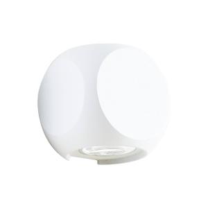 Viokef Aplique LED exterior Ballito up-/downlight, blanco