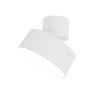 Lindby Foco LED Nivoria, orientable, blanco