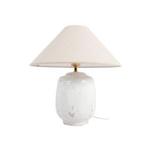 Lucande lámpara de mesa Thalorin, altura 47 cm, cerámica