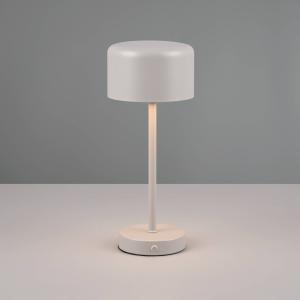 Reality Leuchten Lámpara de mesa LED Jeff con batería ultim…