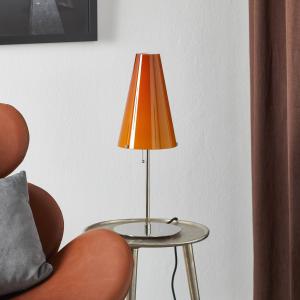 TECNOLUMEN Walter Schnepel lámpara de mesa naranja