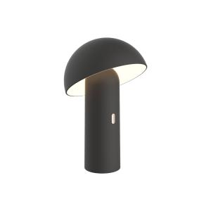 Aluminor Capsule lámpara de mesa LED, móvil, negro