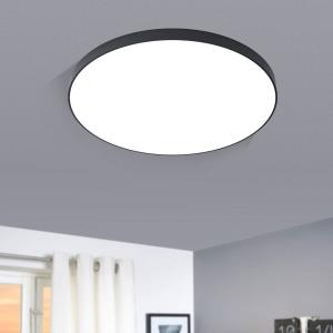 EGLO Lámpara de techo LED Zubieta-A, negra, Ø60cm