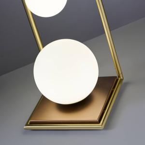 miloox by Sforzin Lámpara de mesa Buble oro vidrio 4 luces…