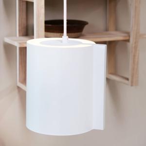 Dyberg LARSEN Wum lámpara colgante Ø 18,5 cm blanco