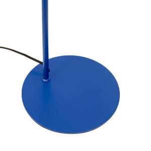 Dyberg Larsen Cale lámpara de pie, azul oscuro