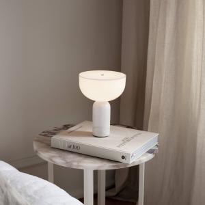 New Works Kizu lámpara de mesa de batería blanco