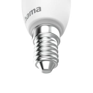 Hama Smart LED claro E14 C35 vela WLAN Matter 4,9 W RGBW