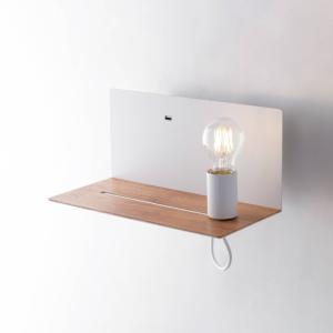 Eco-Light Aplique de pared Flash, blanco, ancho 33 cm, alum…