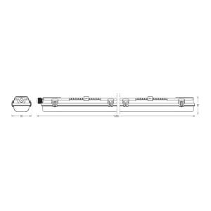 LEDVANCE lámpara resistente a la humedad Submarine PCR 150…