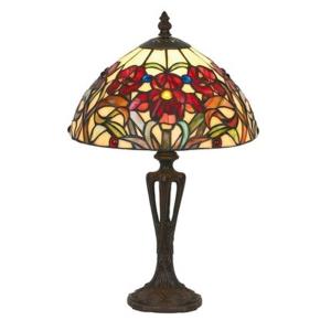 Artistar Lámpara de mesa ELINE clásica estilo Tiffany 40 cm…