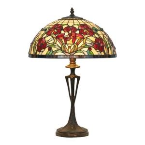 Artistar Lámpara de mesa Eline en estilo Tiffany