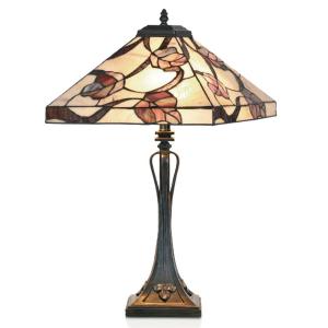 Artistar Lámpara de mesa APPOLONIA en estilo Tiffany
