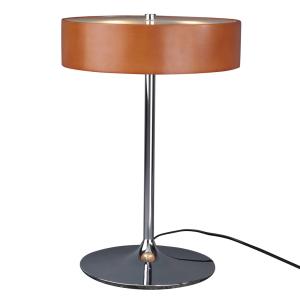 Aluminor Malibu - una lámpara de mesa con madera de cerezo