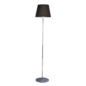 Aluminor Store lámpara de pie, cromo/negro