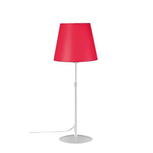 Aluminor Store lámpara de mesa, blanco/rojo