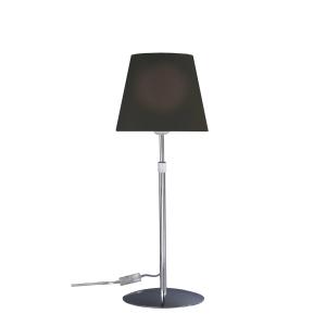 Aluminor Store lámpara de mesa, cromo/negro