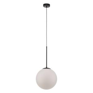 ALDEX Lámpara colgante Bosso, 1 luz, blanco/negro 30cm