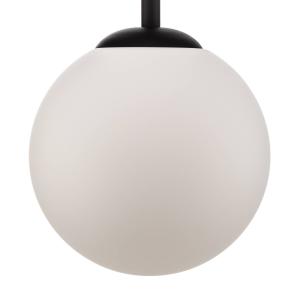 ALDEX Lámpara colgante Bosso, 1 luz blanco/negro 40 cm