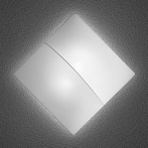 Axo Light Nelly S - lámpara de pared cuadrada con tela 60cm