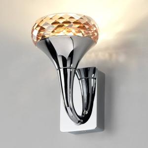 Axo Light Lámpara de pared LED cristalina Fairy ámbar