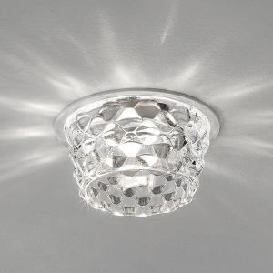 Axo Light Lámpara empotroda plafón LED de vidrio Fedora