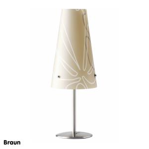 Brilliant Lámpara de mesa Isi marrón