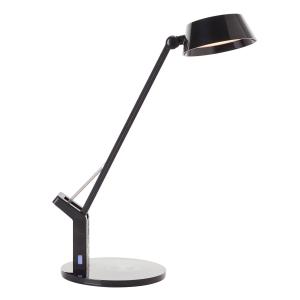 Brilliant Lámpara de mesa LED Kaila, negro