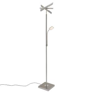 Briloner Lámpara de pie LED Floor 1328-022, angular, brazo…