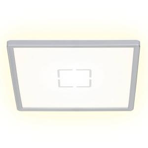 Briloner Lámpara de techo LED Free, 29 x 29 cm, plata