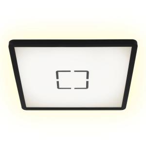 Briloner Lámpara de techo LED Free, 29 x 29 cm, negra