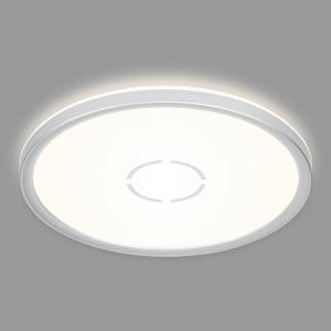 Briloner Plafón LED Free, Ø 29 cm, plata