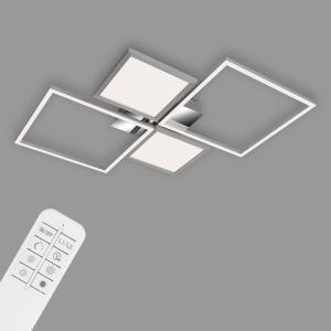 Briloner Lámpara de techo LED Frame Pano CCT 65,2 x 64 cm