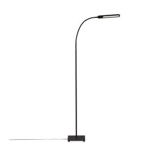Briloner Lámpara de pie LED Servo, atenuable, CCT, negro