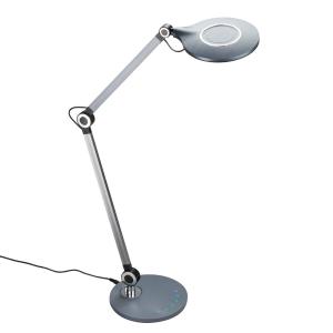 Briloner Lámpara de mesa LED Office, antracita, CCT