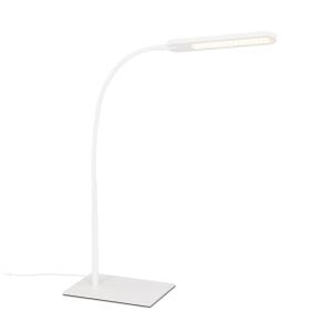 Briloner Lámpara de mesa LED Servo, atenuable, CCT, blanco