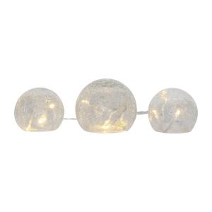 STAR TRADING Lámpara decorativa LED Triss vidrio, transpare…