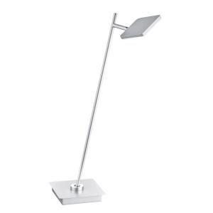 HELL Lámpara de mesa LED Tim, CCT, gris claro