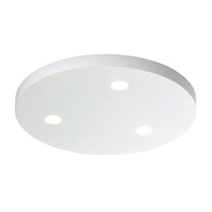 Bopp Close Lámpara de techo LED redonda blanca de 3 luces