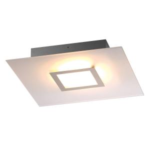Bopp Flat plafón LED, cuadrado antracita