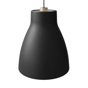 Belid Lámpara colgante Gong, Ø 32 cm, negro